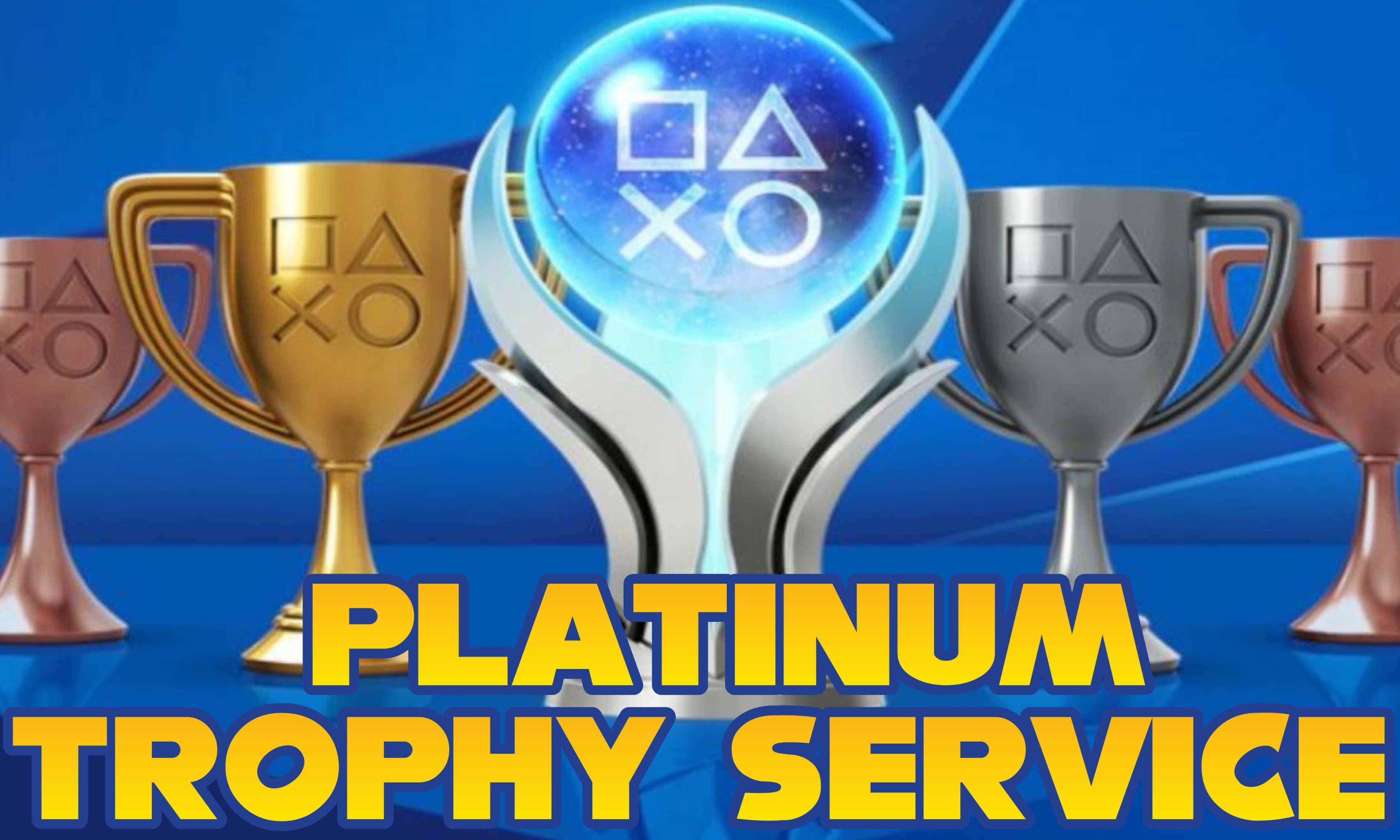 Platinum Trophy Service EU PS4-PS5 / Unpacking