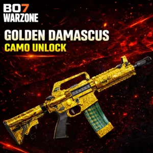 Black Ops 7 – Golden Damascus Camo (Warzone Gold) Black Ops 7 – Golden Damascus Camo (Warzone Gold)