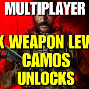 MWIII/Warzone - Multiplayer: Max Weapons Levels & Camos & Nukes & Unlocks - Services
