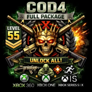 Xbox360 – COD4 (OLD XBOX360 VERSION) Full Package