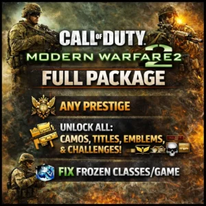 Xbox360 – MW2 (OLD XBOX360 VERSION) Lobby Package (Prestige, Unlock All, Fix Frozen)