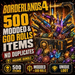 Borderlands 4 – 500 Modded & God Rolls Items Bundle – NO DUPLICATES Borderlands 4 – 500 Modded & God Rolls Items Bundle – NO DUPLICATES