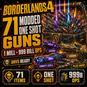 Borderlands 4 – 71 Crazy Modded Modified One Shot Guns (1 Mill to 999 Bill DPS) Borderlands 4 – 71 Crazy Modded Modified One Shot Guns (1 Mill to 999 Bill DPS)