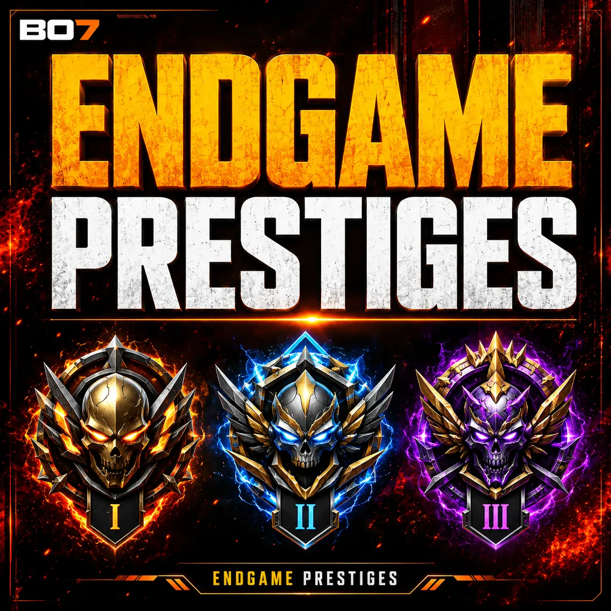 Black Ops 7 – Endgame Character Prestige Service Black Ops 7 – Endgame Character Prestige Service