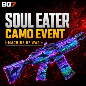 Black Ops 7 – Soul Eater Camo Animated (Machine of War Event) Black Ops 7 – Soul Eater Camo Animated (Machine of War Event)
