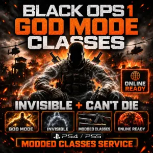 PlayStation – BO1 God Mode Classes / Invisible Classes PlayStation – BO1 God Mode Classes / Invisible Classes
