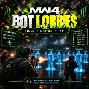 Modern Warfare 4 (MW4) – Bot Lobbies – XP, Kills, Weapon Levels, Camo Grind, Challenges
